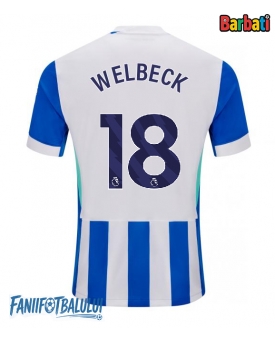 Brighton Danny Welbeck #18 Tricou Fotbal Replică 2025-26 Barbati Acasa